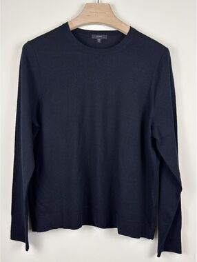 J.Crew Men’s XXL Navy Blue 100% Merino Wool Crewneck Sweater Pullover